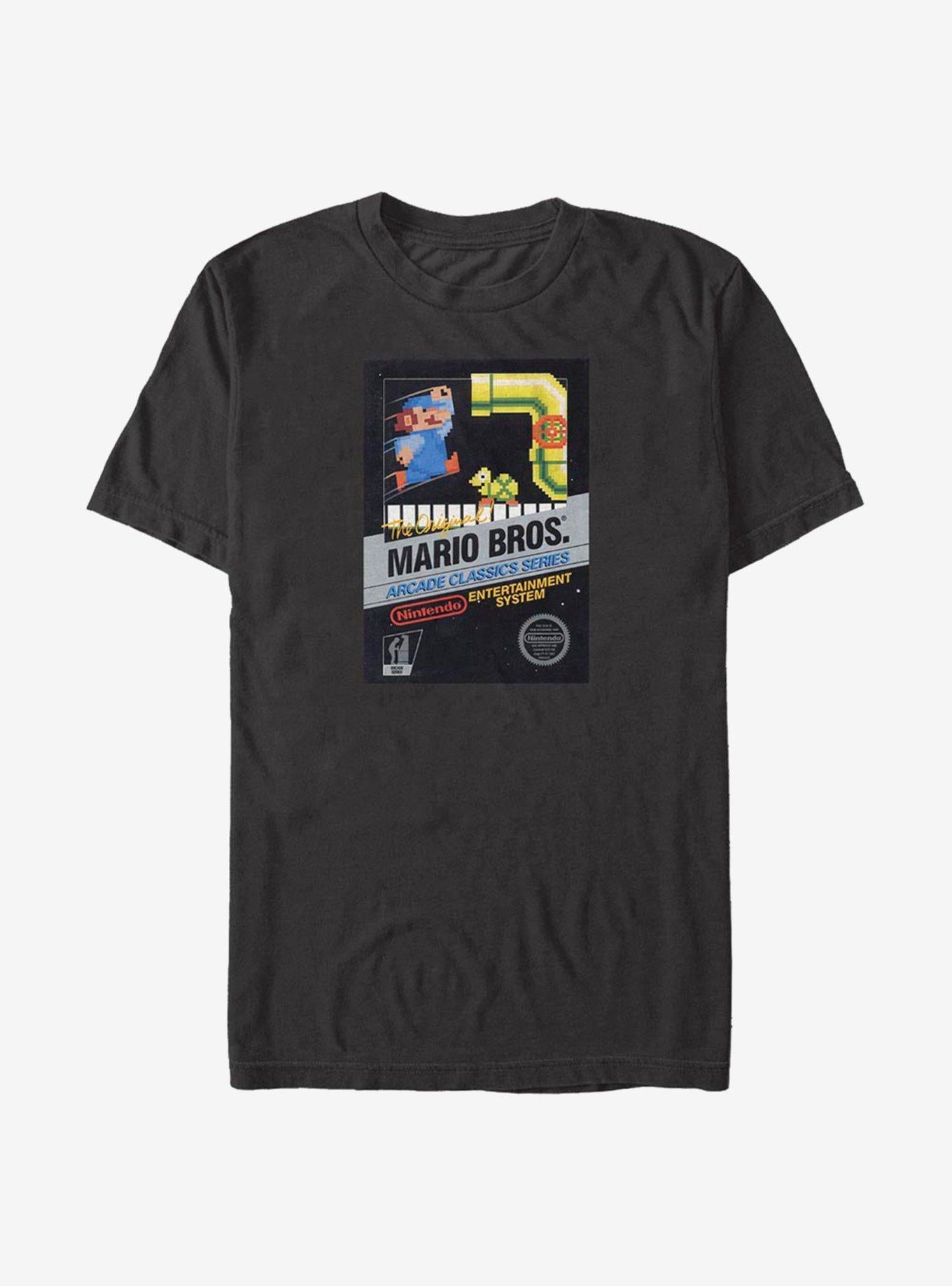 Super Mario The Original Retro Box Art T Shirt T Shirt Trending US Gift Ready