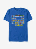 Super Mario Periodic Mario Table T-Shirt