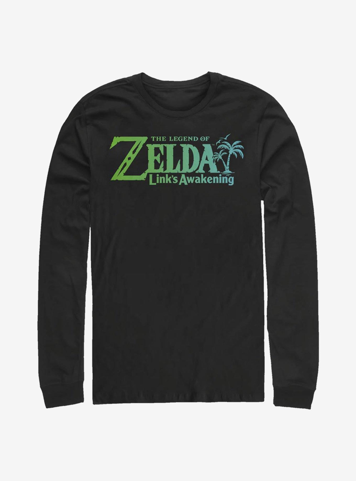The Legend Of Links Awakening Art Long Sleeve T Shirt Long Sleeve T Shirt Trending US