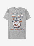 Star Wars The Force Awakens BB-8 My Valentine T-Shirt | Premium Unisex T-Shirt, Trending Graphic Tee