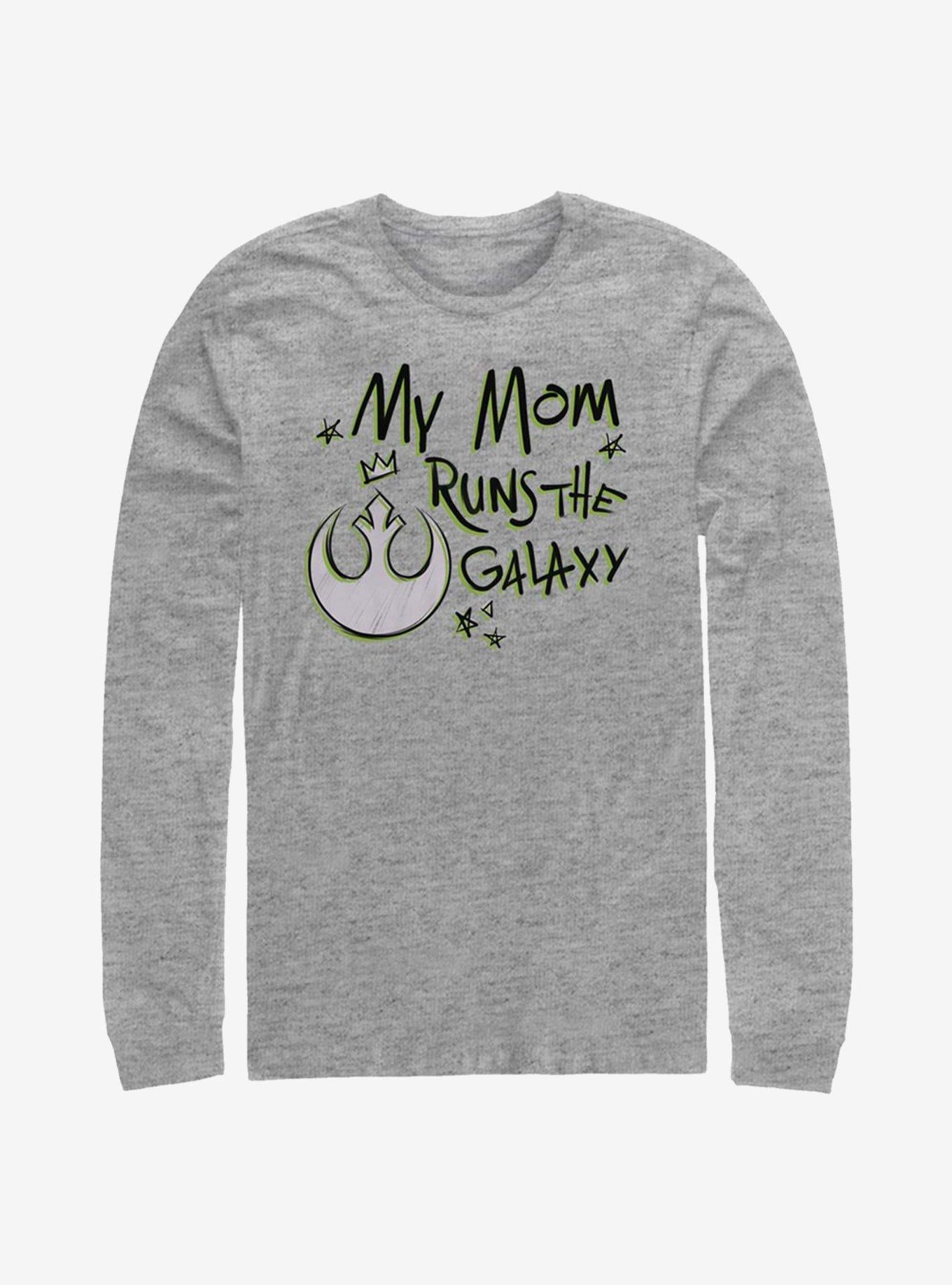Star Wars This Mom Rules Long-Sleeve T-Shirt | Premium Unisex T-Shirt, Trending Graphic Tee