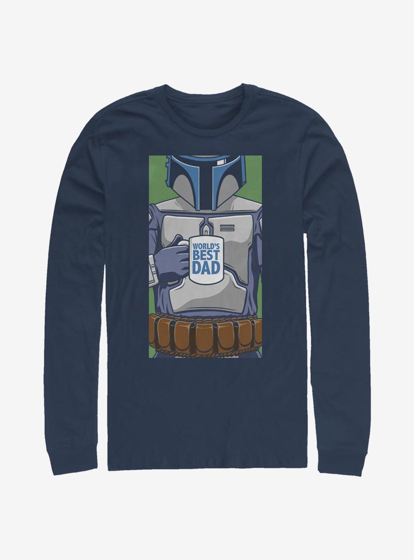 Star Wars World's Best Dad Long-Sleeve T-Shirt | Premium Unisex T-Shirt, Trending Graphic Tee