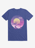 Neon Bonsai Wave Royal Blue T Shirt T Shirt Viral TikTok Best Seller Look