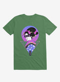 Neon Geisha Wave Kelly Green T Shirt T Shirt High Search Demand Workout Ready