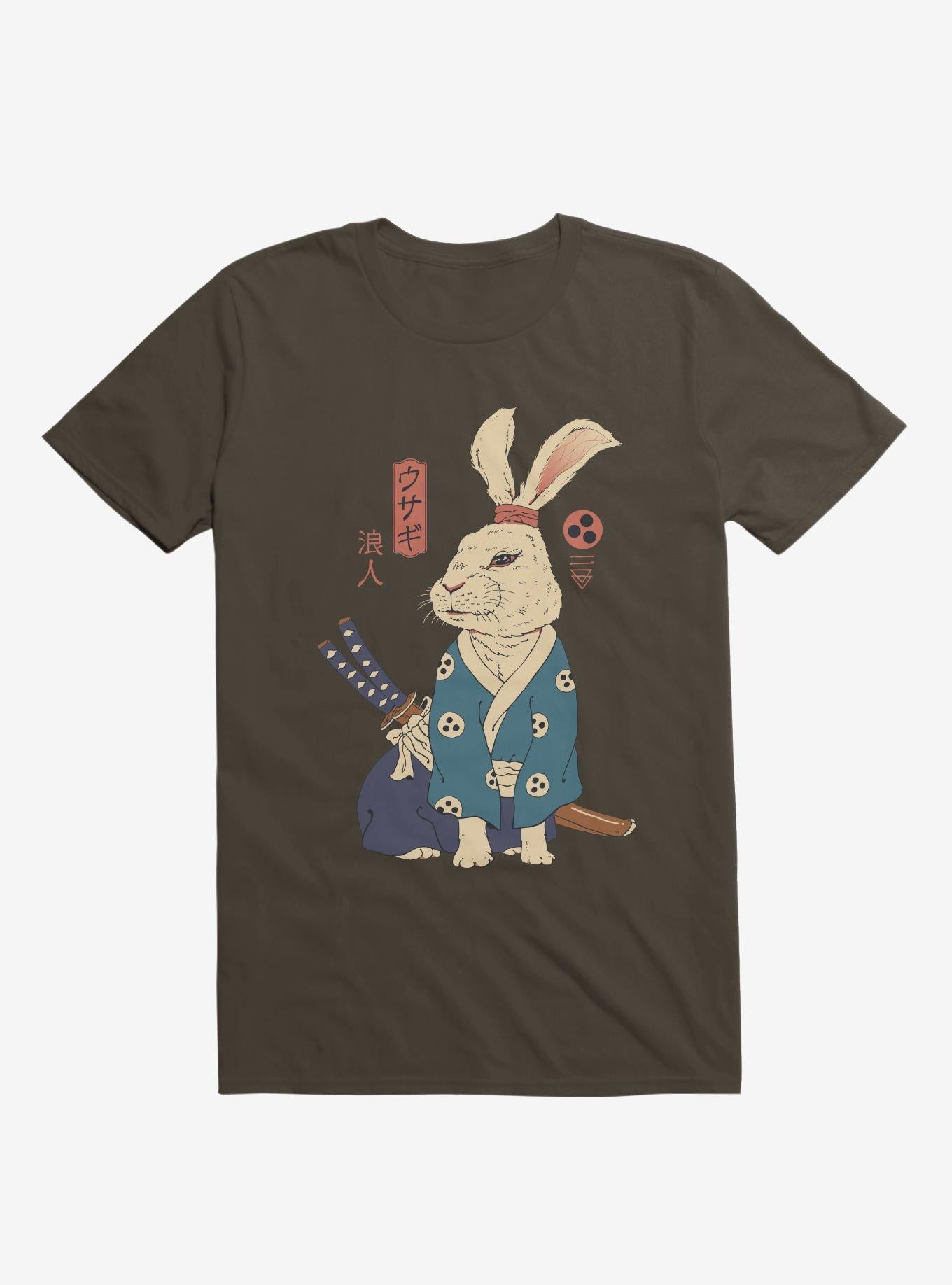 Rabbit Ronin Usagi Brown T Shirt T Shirt Trending US