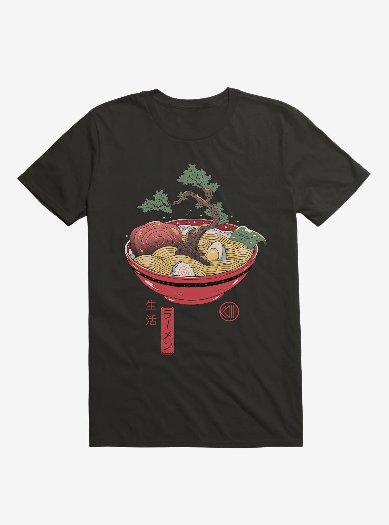 Bonsai Ramen Black T Shirt T Shirt Trending US