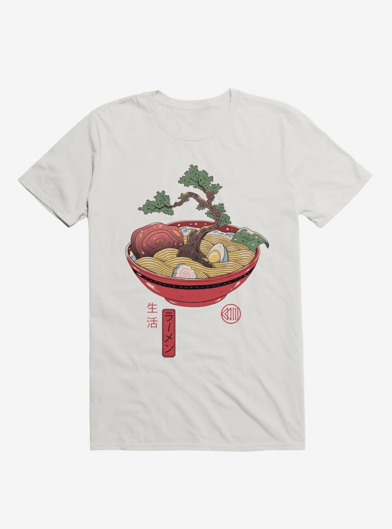 Bonsai Ramen White T Shirt T Shirt Trending US