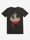 Fish Ramen Black T Shirt T Shirt Streetwear Style Hot Right Now