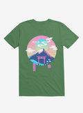 Fuji Wave Kelly Green T Shirt T Shirt High Search Demand Gift Ready