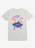 Fuji Wave White T Shirt T Shirt Trending US