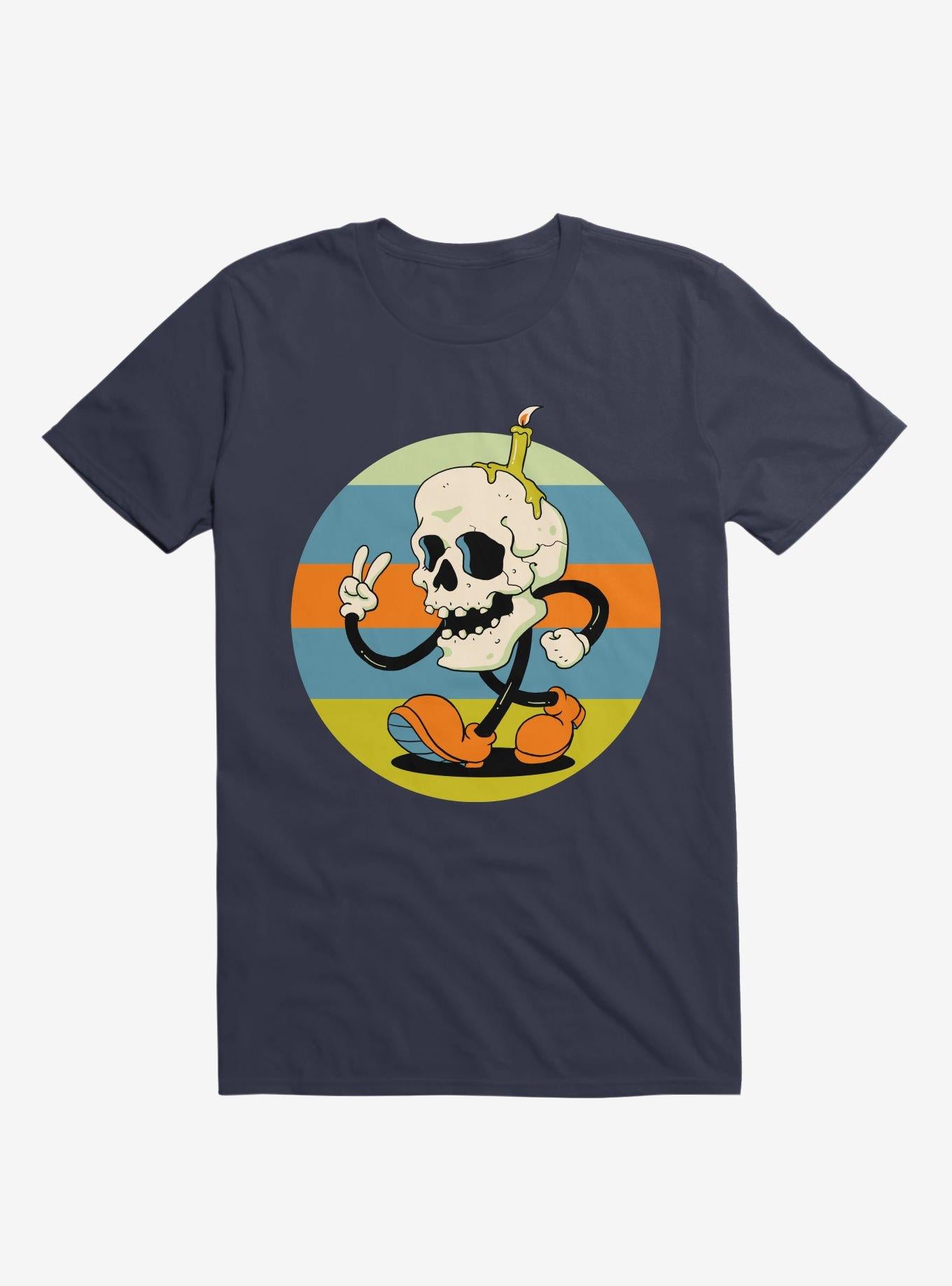 Skull Candle Boy Navy Blue T Shirt T Shirt Trending US Best Seller Look
