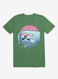 The Micro Wave Kelly Green T Shirt T Shirt Trending US