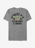 Star Wars The Mandalorian The Child Naps And Snacks T-Shirt | Premium Unisex T-Shirt, Trending Graphic Tee