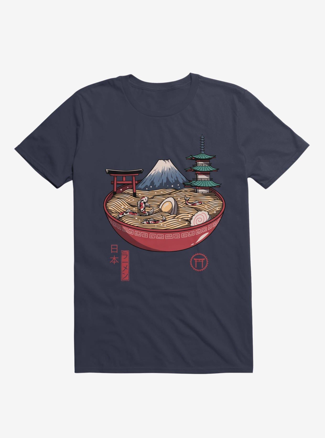 A Japanese Ramen Navy Blue T Shirt T Shirt Trending US