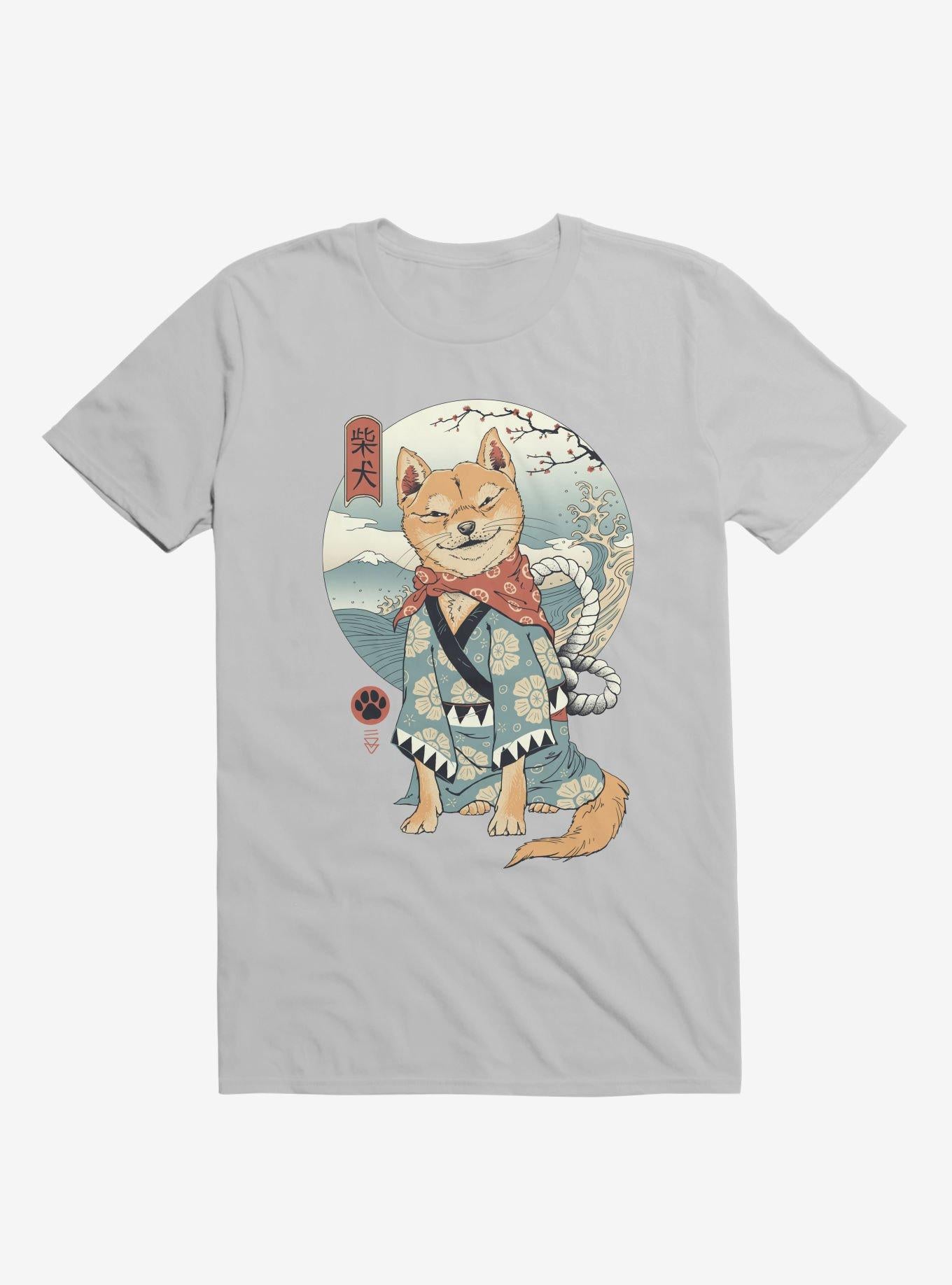 Shiba Inu Ice Grey T Shirt T Shirt Trending US