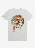 Tiger Ukiyo E White T Shirt T Shirt Trending US