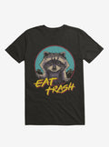Eat Trash Raccoon Black T Shirt T Shirt Viral TikTok Daily Wear