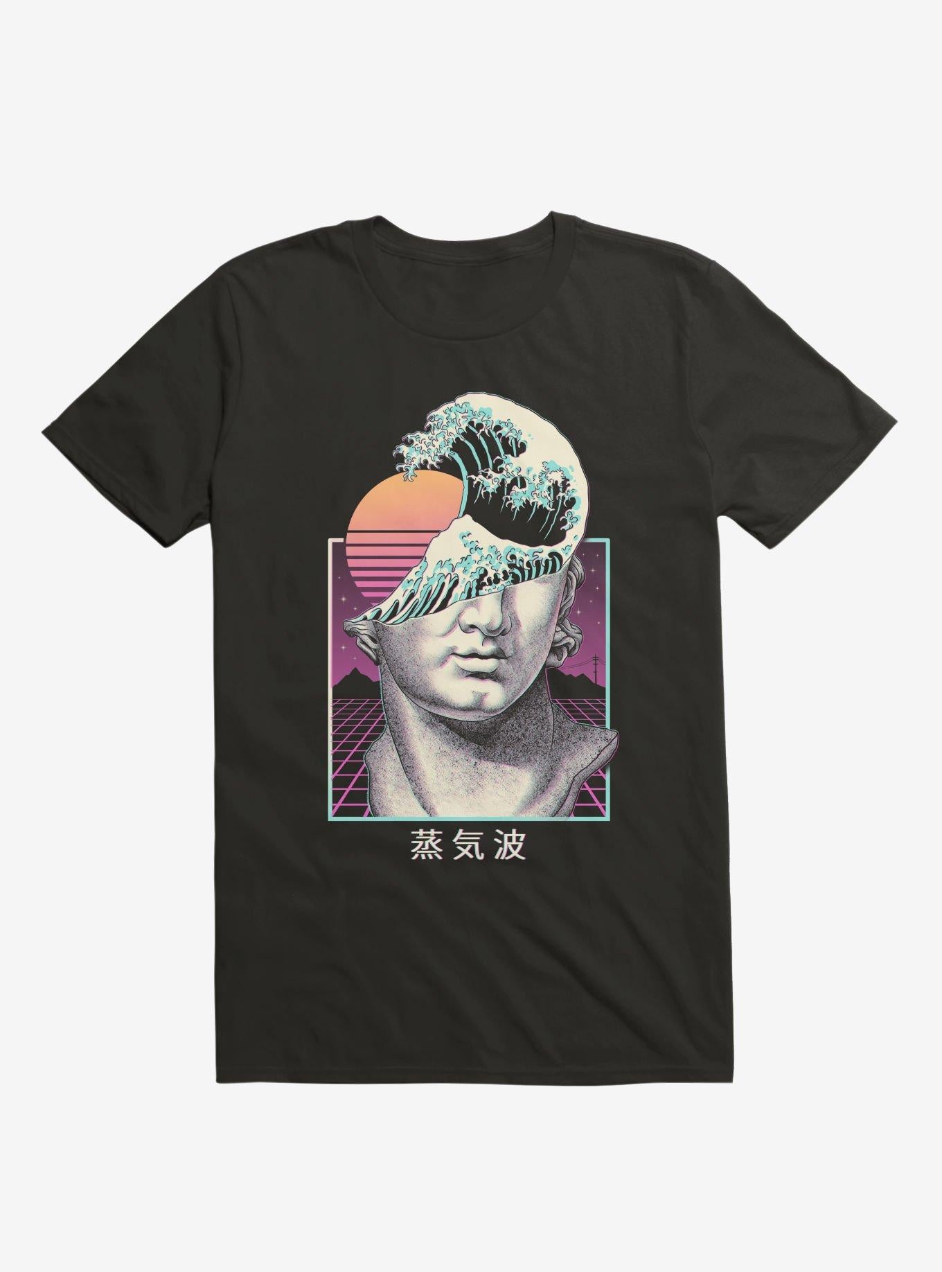 Great Vaporwave Black T Shirt T Shirt Trending US