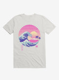 The Great Vaporwave White T Shirt T Shirt Comfort Fit Fan Favorite