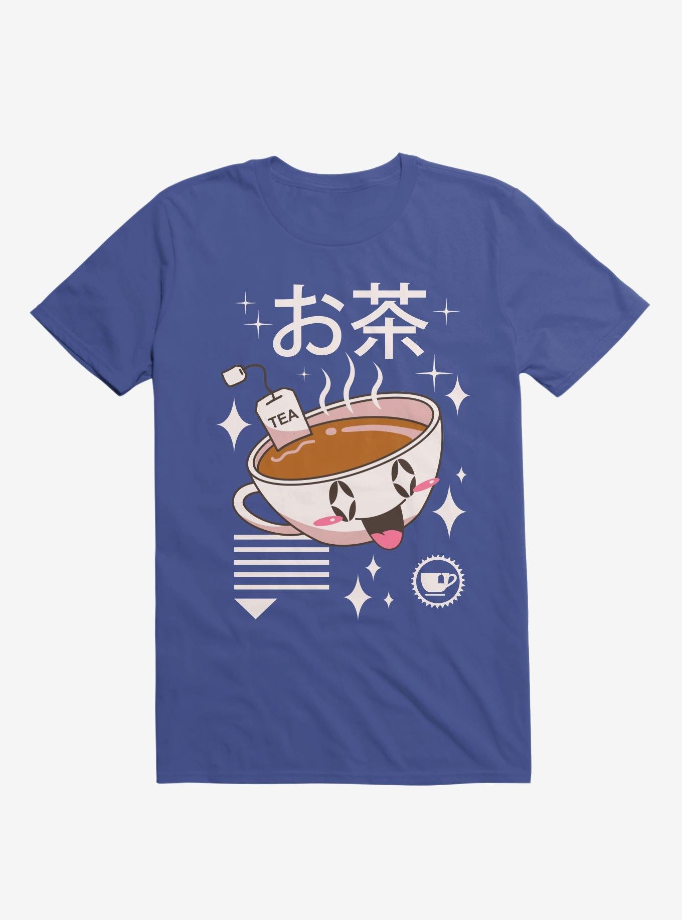 Kawaii Tea Royal Blue T Shirt T Shirt Trending US