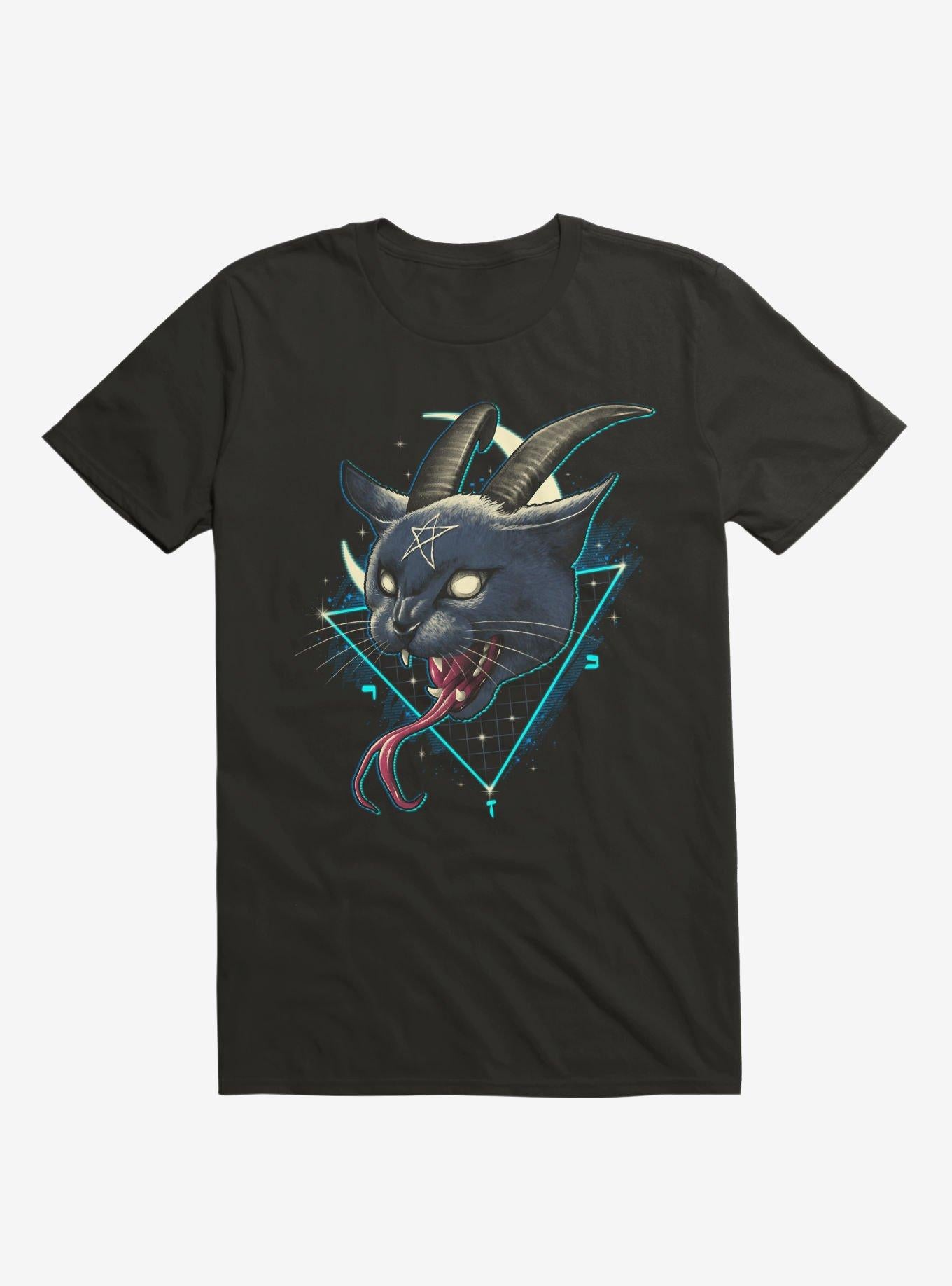 Rad Devil Cat Black T Shirt T Shirt Trending US Workout Ready