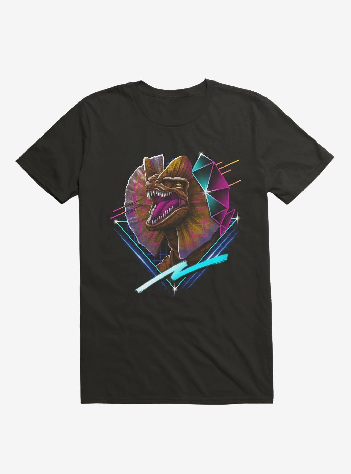 Rad Dilophosaurus Black T Shirt T Shirt Trending US