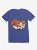 Tako Octopus Ramen Royal Blue T Shirt T Shirt Viral TikTok Best Seller Look