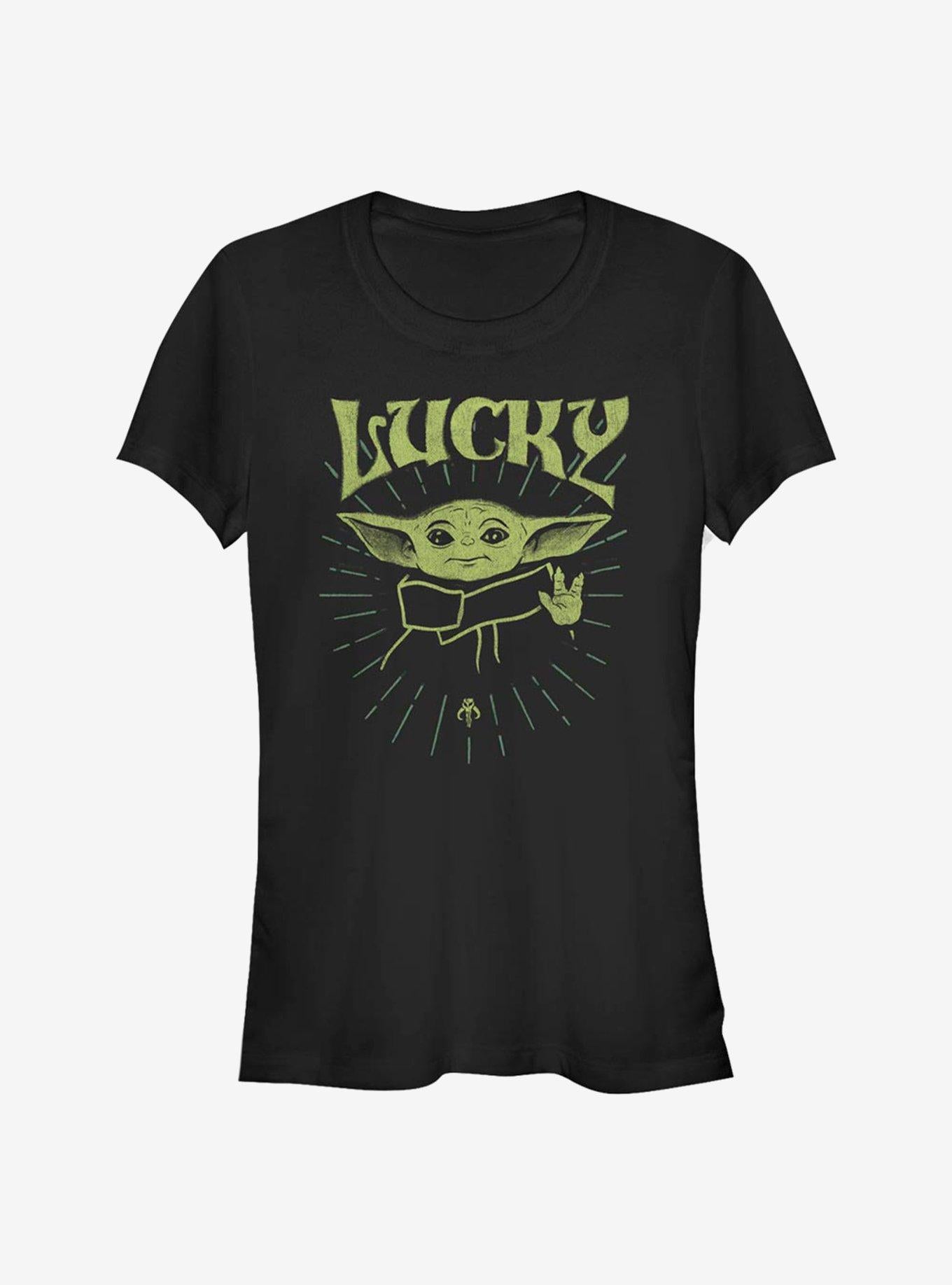 Star Wars The Mandalorian Force Of Luck The Child Girls T-Shirt | Premium Unisex T-Shirt, Trending Graphic Tee