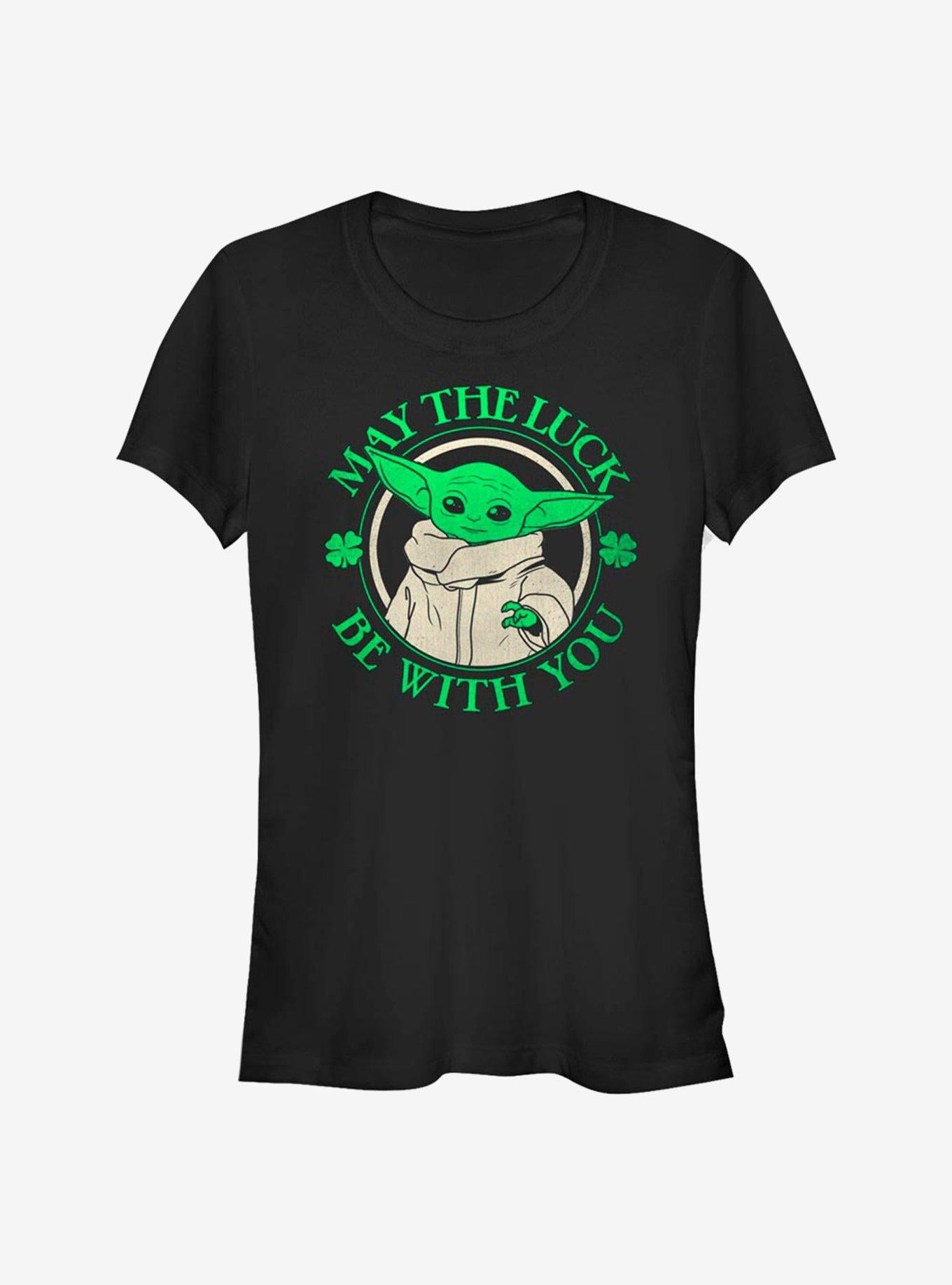 Star Wars The Mandalorian Luck Of The Child Girls T-Shirt | Premium Unisex T-Shirt, Trending Graphic Tee