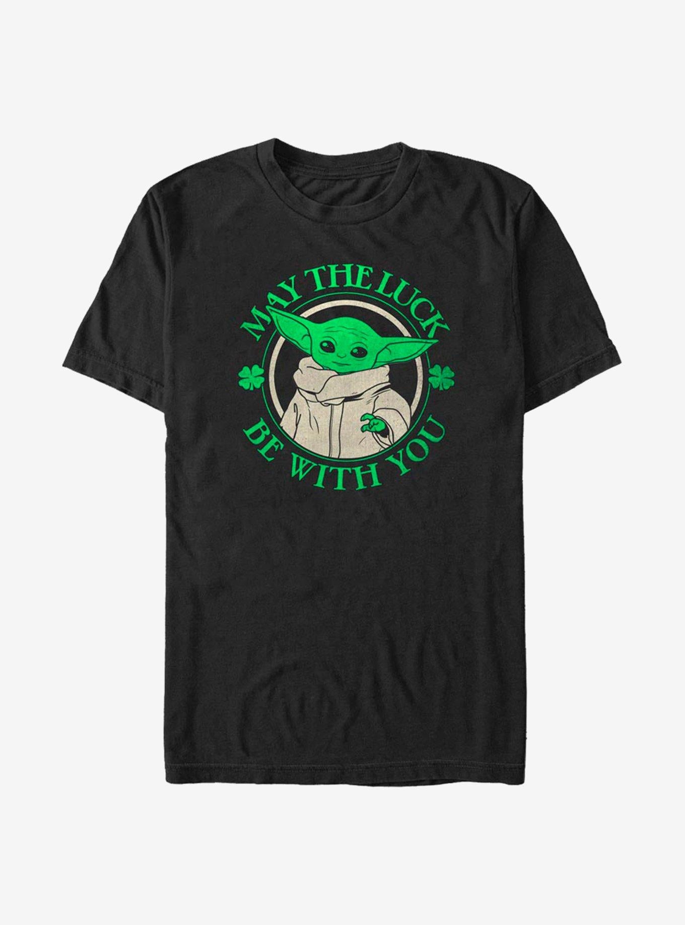 Star Wars The Mandalorian Luck Of The Child T-Shirt | Premium Unisex T-Shirt, Trending Graphic Tee