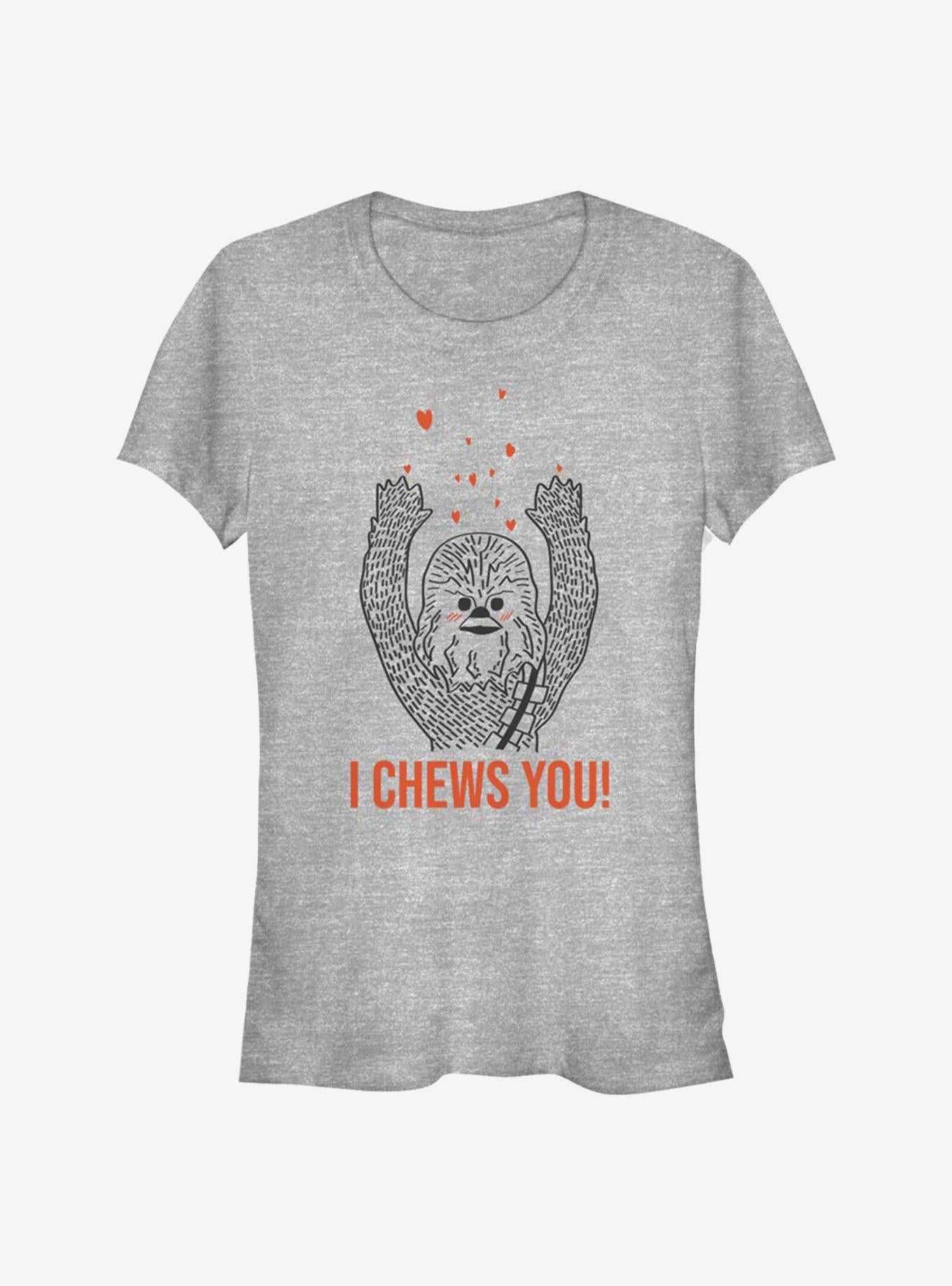 Star Wars I Chews You Chewie Girls T-Shirt | Premium Unisex T-Shirt, Trending Graphic Tee