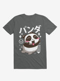 Kawaii Panda Charcoal Grey T Shirt T Shirt Trending US
