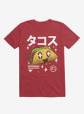 Kawaii Taco Red T Shirt T Shirt Trending US
