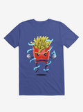 Saiyan Fries Royal Blue T Shirt T Shirt Trending US
