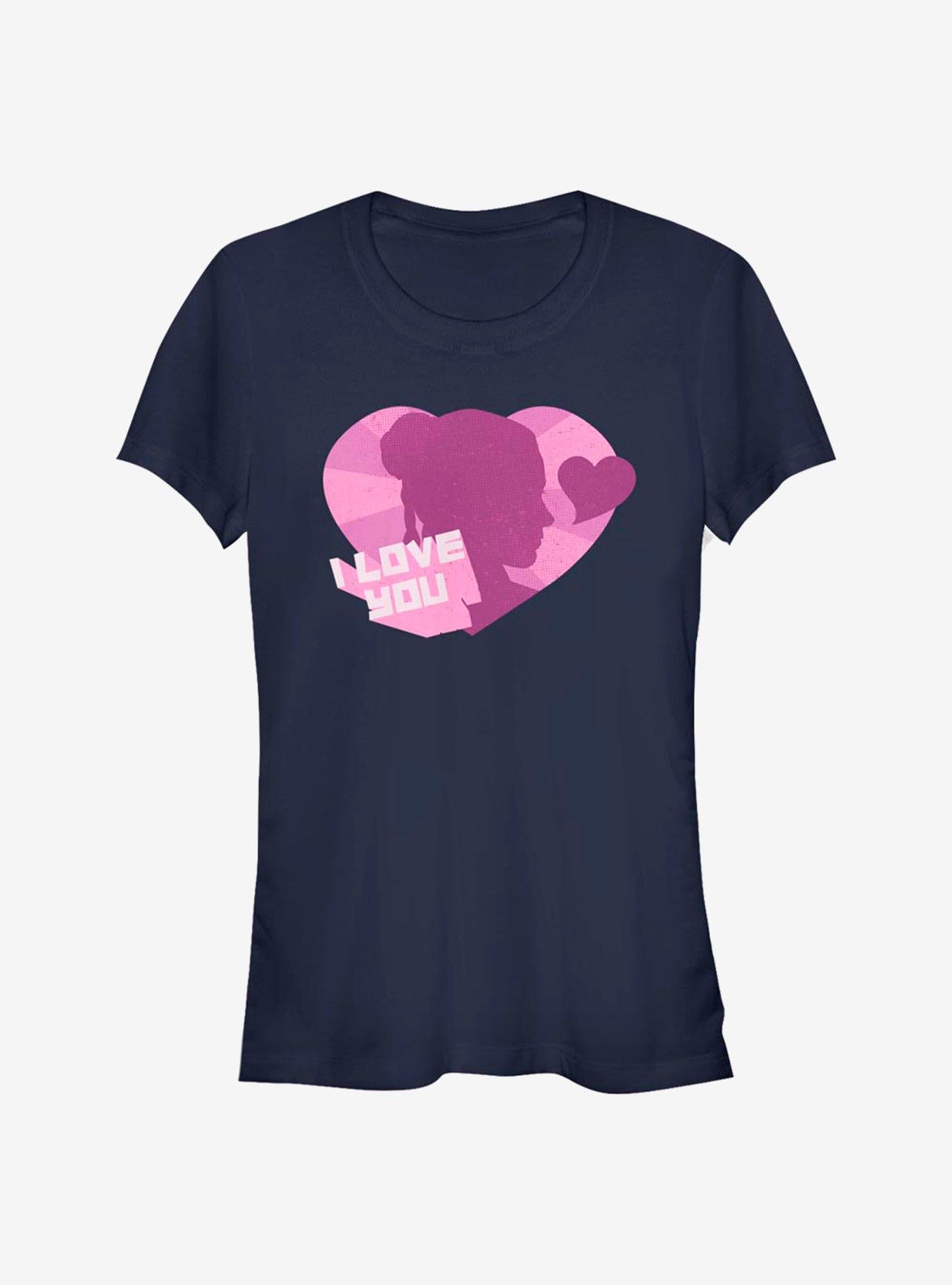 Star Wars I Love You Heart Girls T-Shirt | Premium Unisex T-Shirt, Trending Graphic Tee