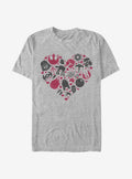 Star Wars Heart Icons T-Shirt | Premium Unisex T-Shirt, Trending Graphic Tee