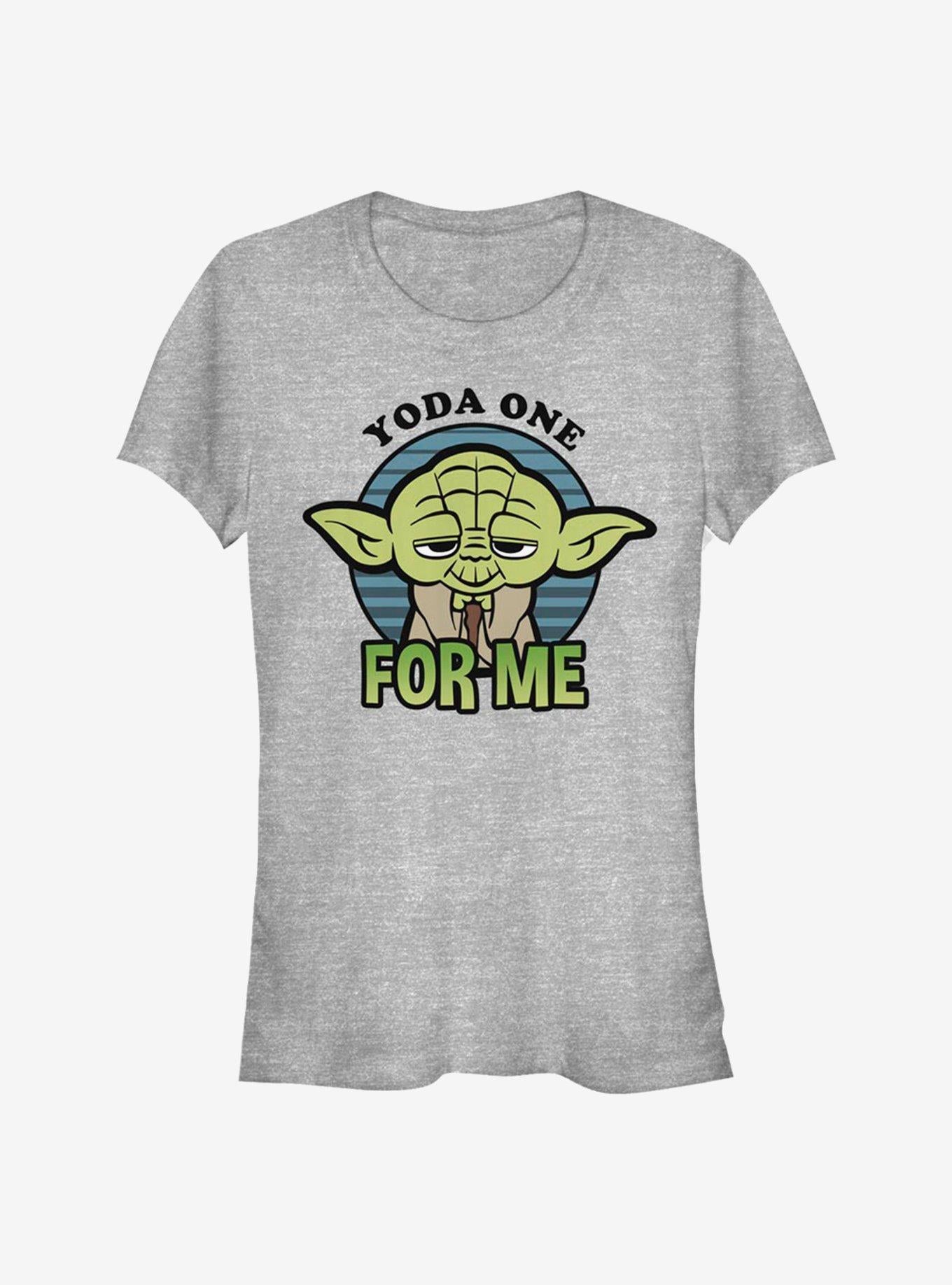 Star Wars Yoda One For Me Girls T-Shirt | Premium Unisex T-Shirt, Trending Graphic Tee