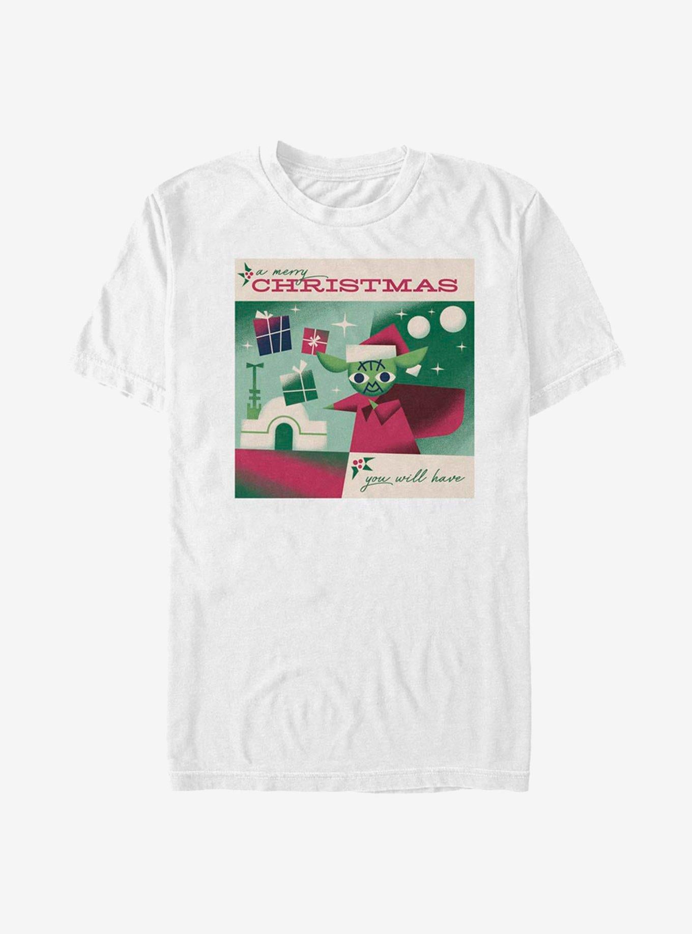 Star Wars Merry Yoda Christmas T-Shirt T-Shirt | Trending Streetwear Style | Must-Have Style