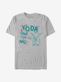 Star Wars Yoda One For Me Floating T-Shirt | Premium Unisex T-Shirt, Trending Graphic Tee