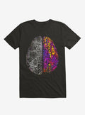 Ambiguity Brain Map Black T Shirt T Shirt Trending US