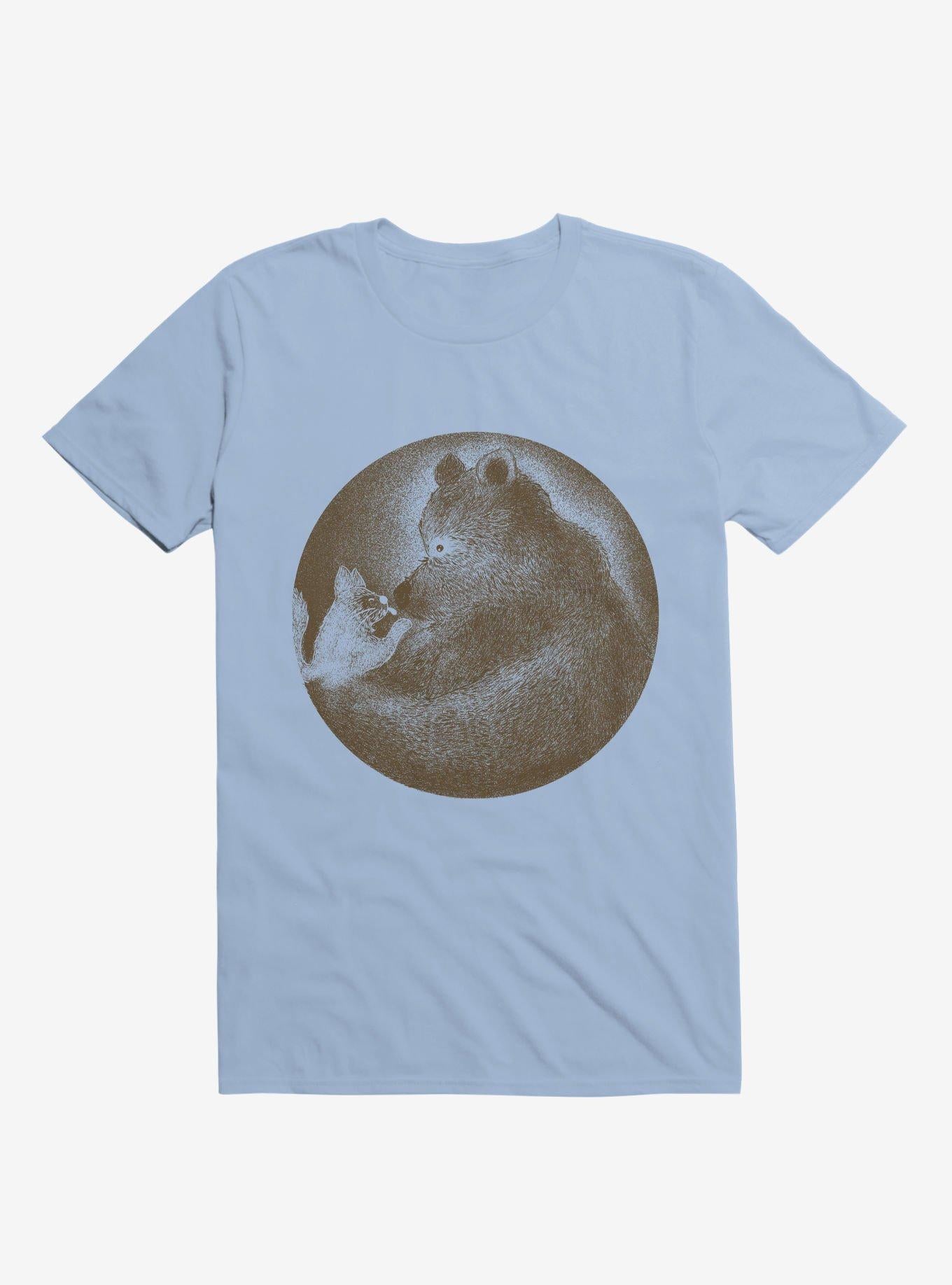 Miss You Bear Light Blue T Shirt T Shirt Viral TikTok Best Seller Look