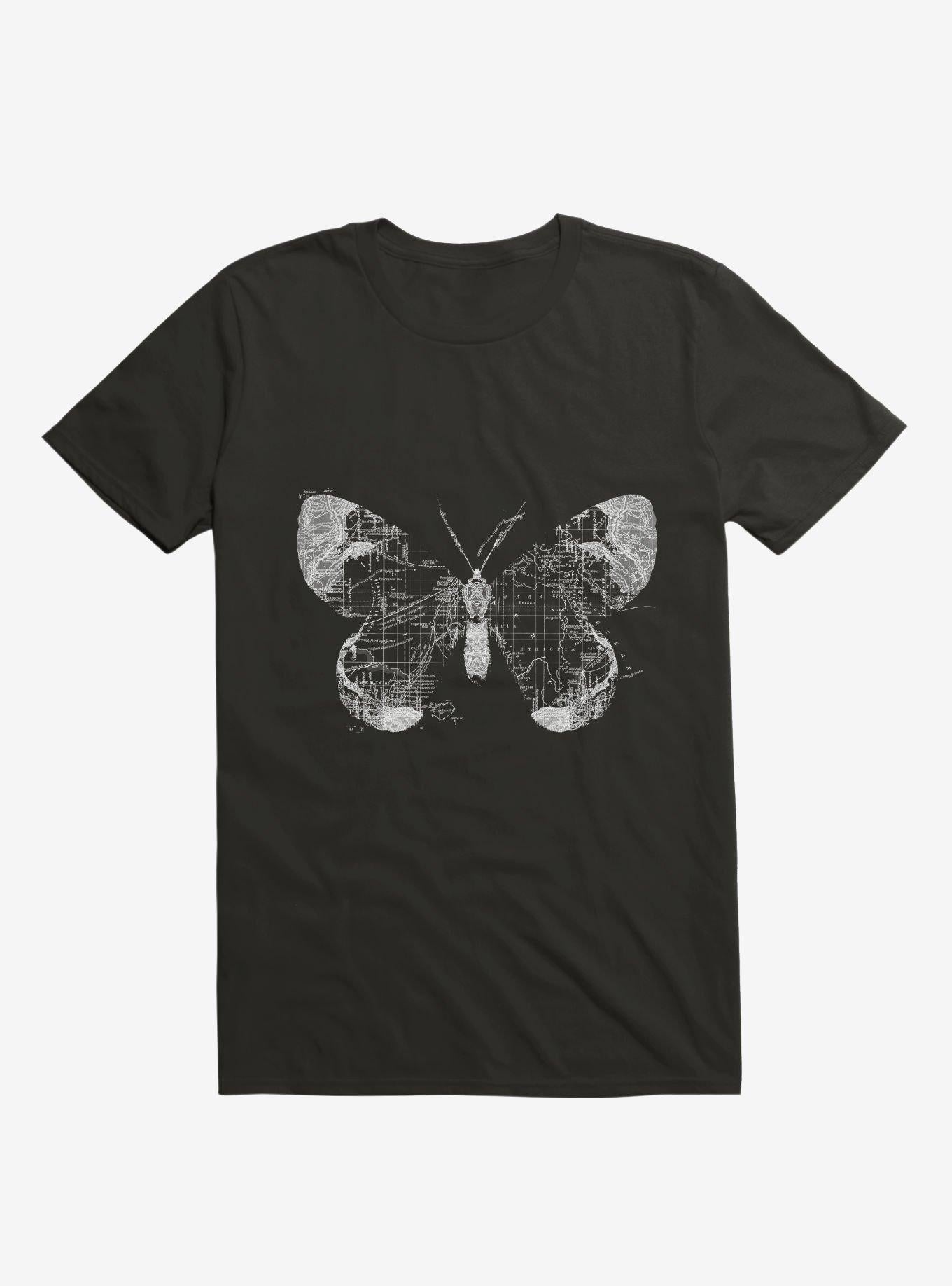Butterfly Wanderlust T Shirt T Shirt Gym Lifestyle Workout Ready