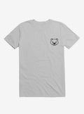 Bear Black And White Minimalist Pictogram Ice Grey T Shirt T Shirt High Search Demand Daily Wear