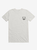 Bear Black And White Minimalist Pictogram White T Shirt T Shirt Trending US Gift Ready