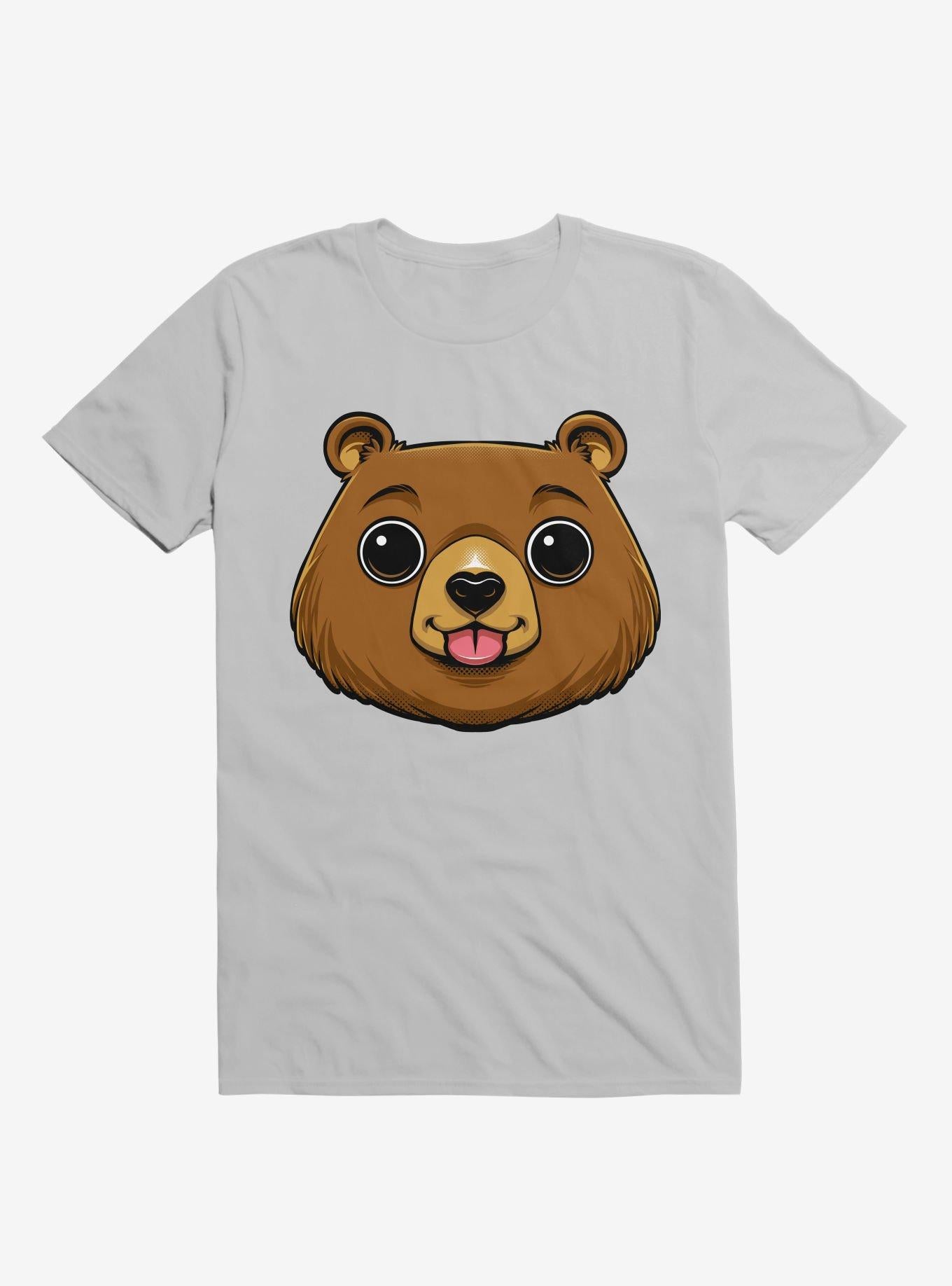 Bear Face Ice Grey T Shirt T Shirt Trending US