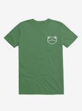 Frog Black And White Minimalist Pictogram White T Shirt T Shirt Comfort Fit Fan Favorite