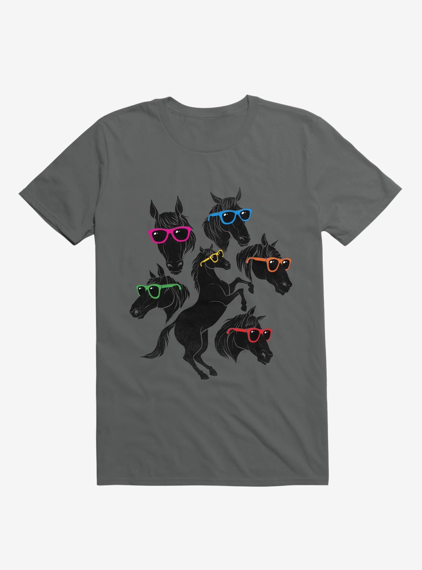 Horse Outlines T Shirt T Shirt Trending US