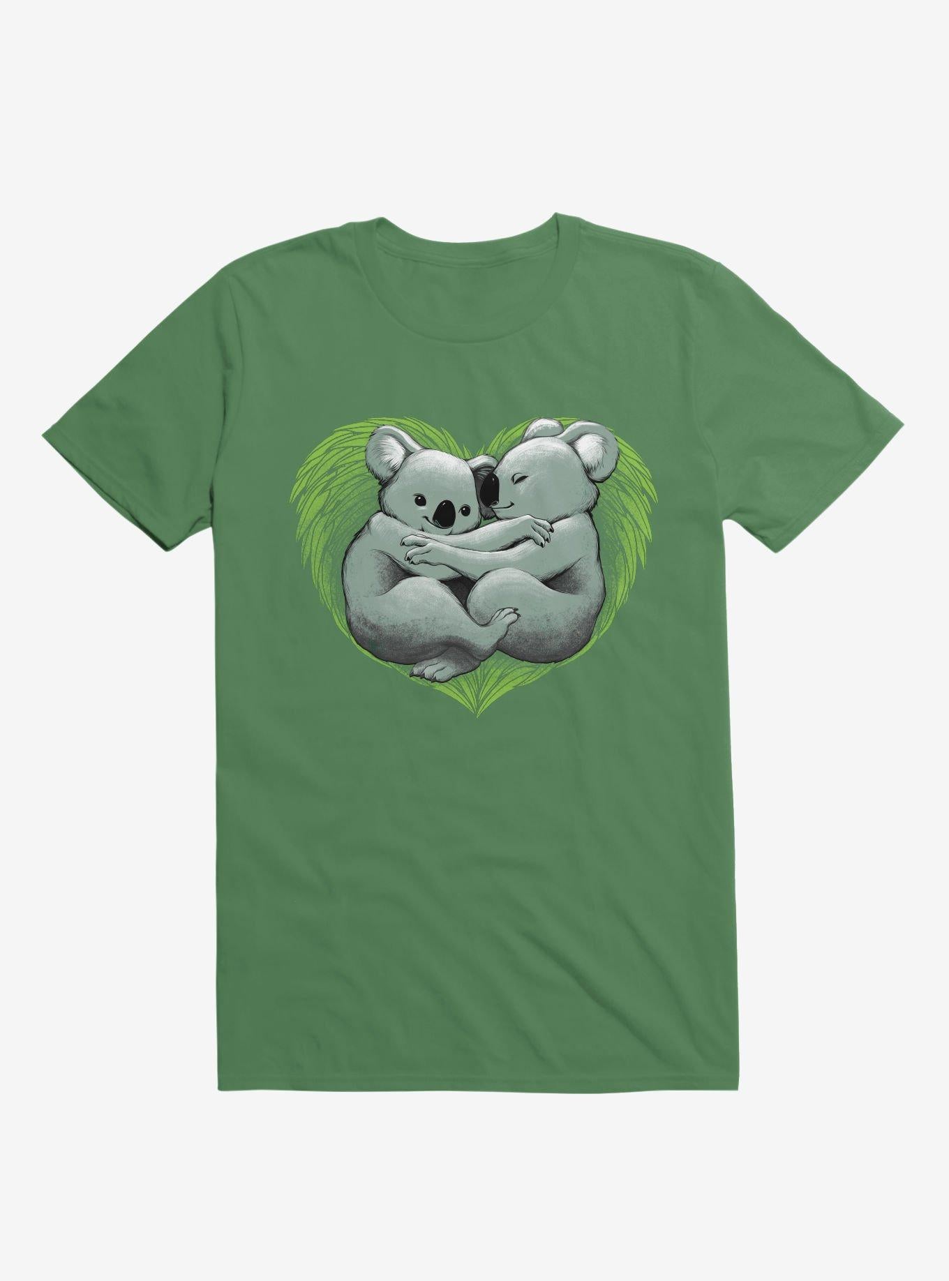 Koala Heart T Shirt T Shirt Gym Lifestyle Workout Ready