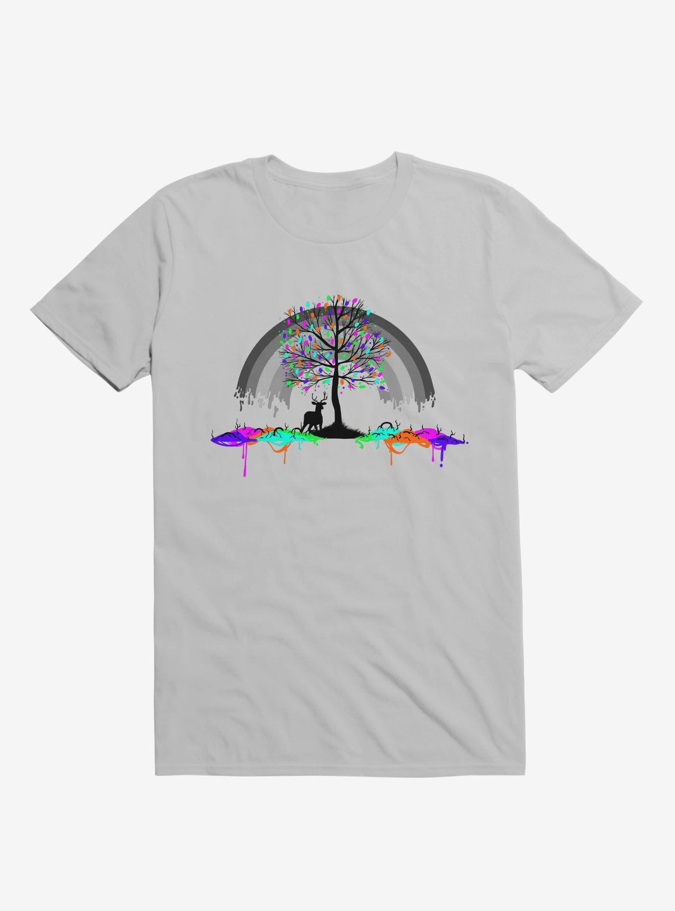 Melting Rainbow Colors Parasite T Shirt T Shirt Trending US