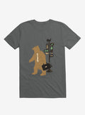 Choices Bear Charcoal Grey T Shirt T Shirt Viral TikTok Fan Favorite